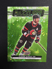2023-24 Upper Deck Series 2 Dazzlers Green #DZ-96 Claude Giroux Senators